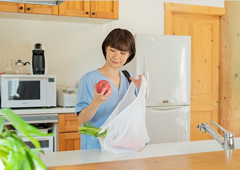 暮らしのお手伝い 写真